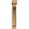 Ekena Millwork Legacy Block Rough Sawn Bracket w/ Offset Brace, Western Red Cedar, 6"W x 30"D x 38"H BKT0604X30X38LEC05RWR - alternate 2